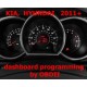 S7.38 Kia Hyundai 2011+ dashboard programming by OBDII