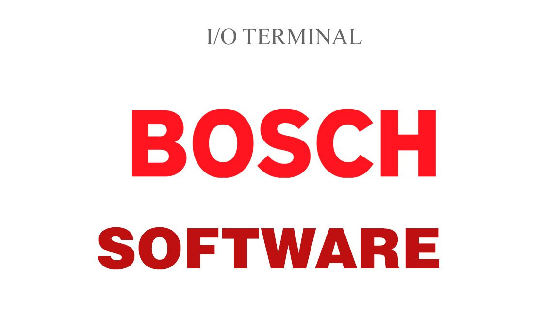 I/O Terminal Oprogramowanie Bosch ECU Tool