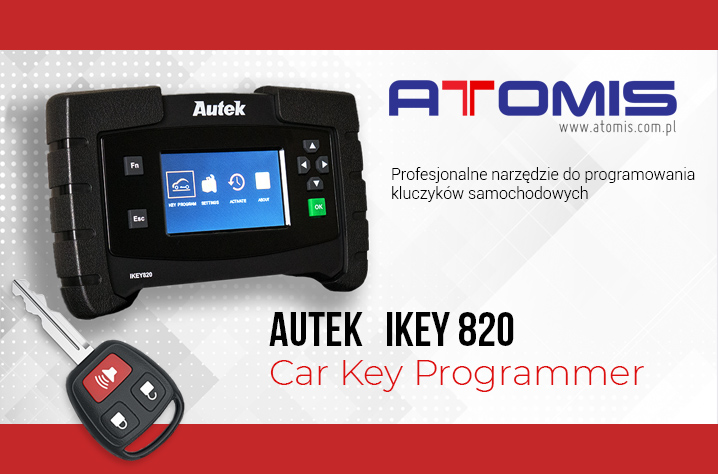 Autek IKEY820 - Programator kluczy