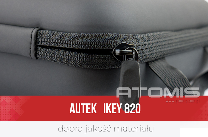 Autek Ikey820 - zarówno programator, jak i akcesoria wykonane są z wysokiej jakości materiałów