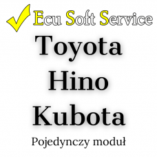 Ecu Soft Service - ESS0016 - Moduł Toyota, Hino, Kubota