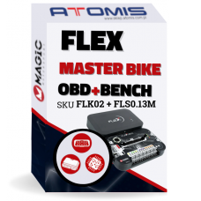 MagicMotorSport FLEX Master Bike ECU OBD + Bench (FLK02 + FLS0.13M)