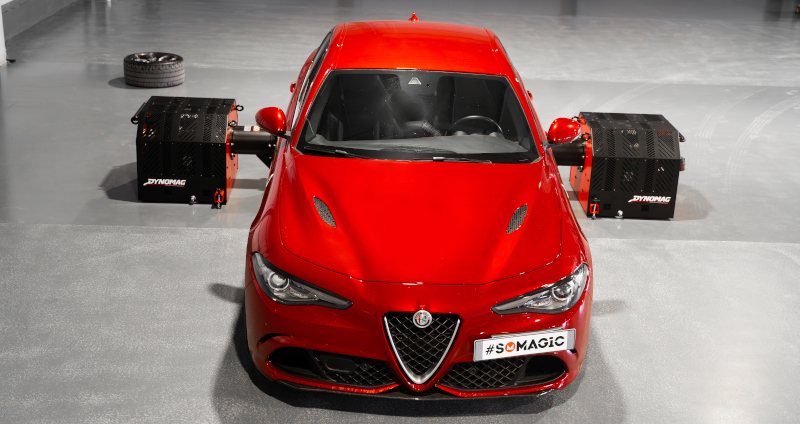 Dynomag Hub - Test Alfa Romeo